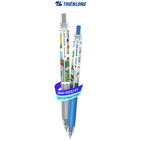 Combo 20 Bút gel Quick Dry Thiên Long GEL-033 - Mực khô siêu nhanh