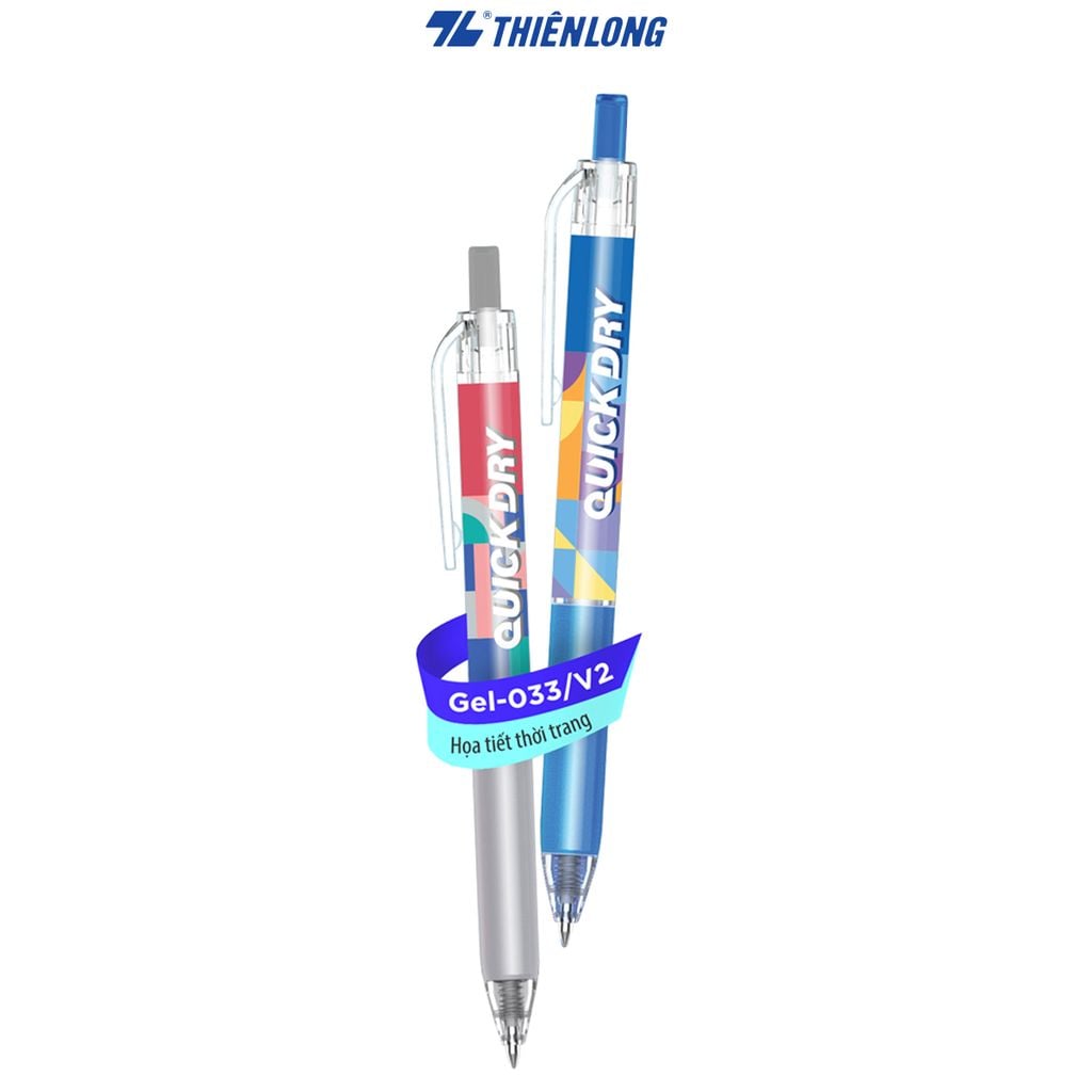 Combo 20 Bút gel Quick Dry Thiên Long GEL-033 - Mực khô siêu nhanh