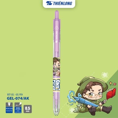 Bút gel Akooland Tahi Thiên Long GEL-074/AK - Mực khô siêu nhanh
