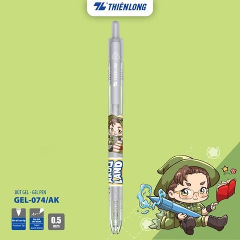 Bút gel Akooland Tahi Thiên Long GEL-074/AK - Mực khô siêu nhanh