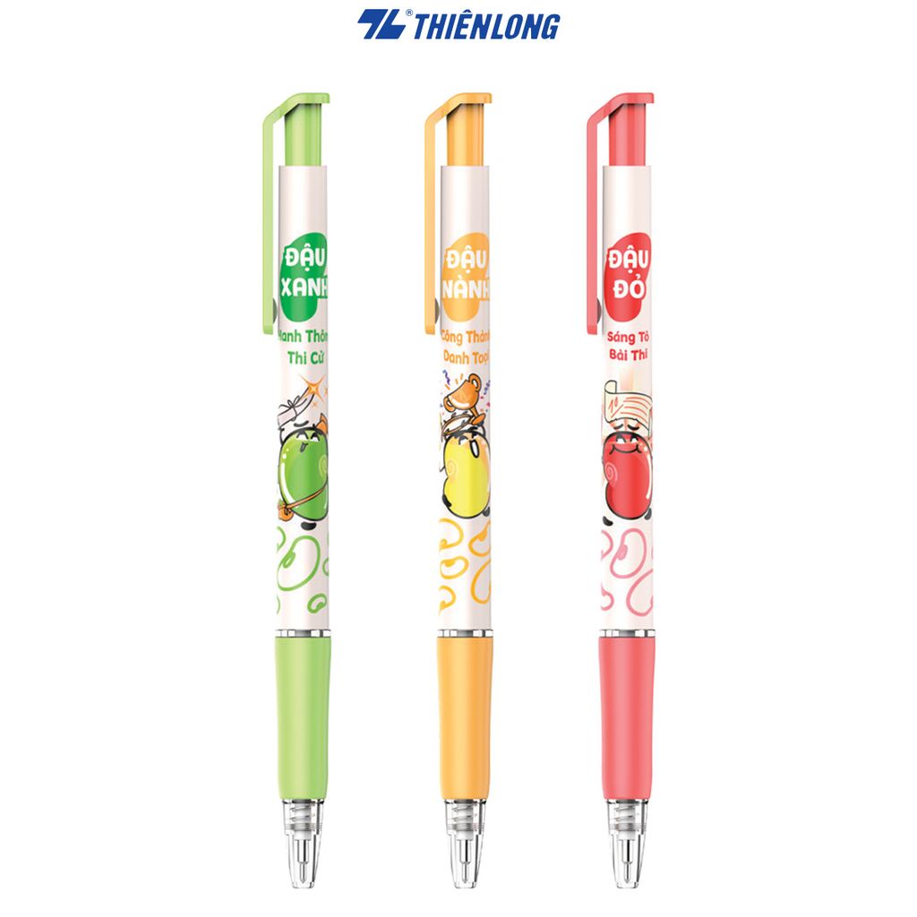 Bút gel B - Glubby Butter Gel Thiên Long GELB-046 - Mực Xanh