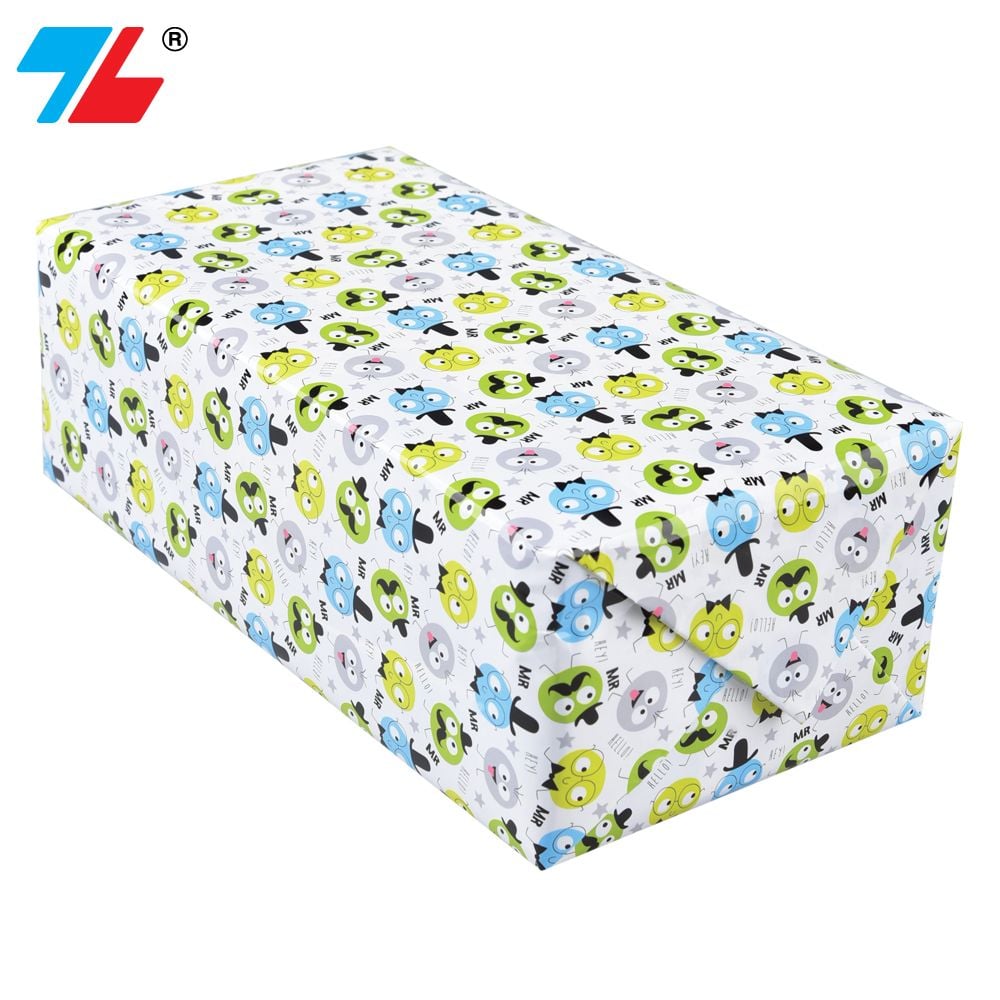 Giấy gói quà Thiên Long 70x50cm phủ bóng GGQ-003