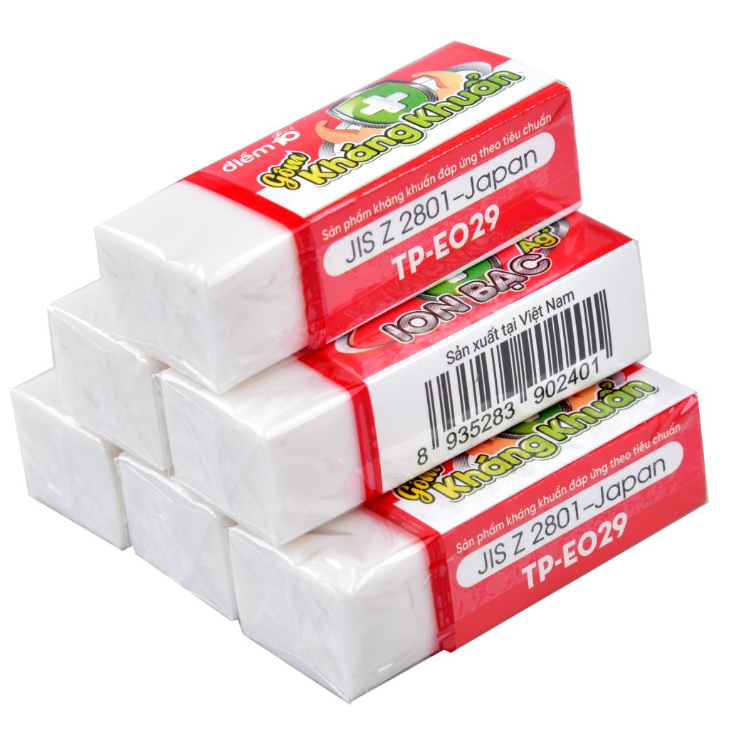 Gôm tẩy xóa chì kháng khuẩn Điểm 10 TP-E029