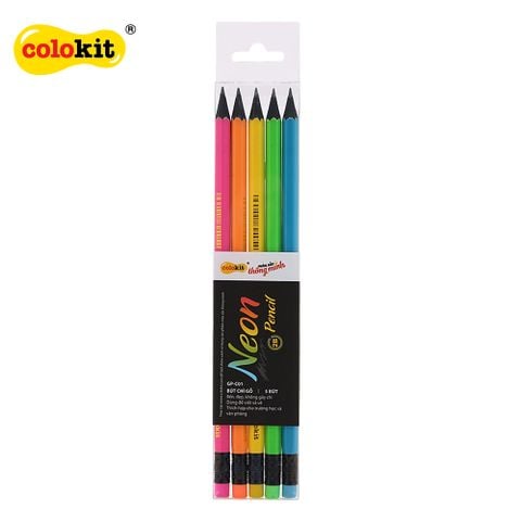 Bút chì gỗ Neon Thiên Long Colokit GP-C01