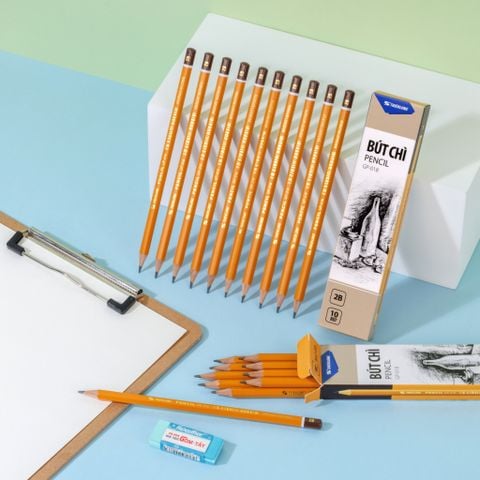 Combo 20 Bút chì gỗ 2B Thiên Long GP-018