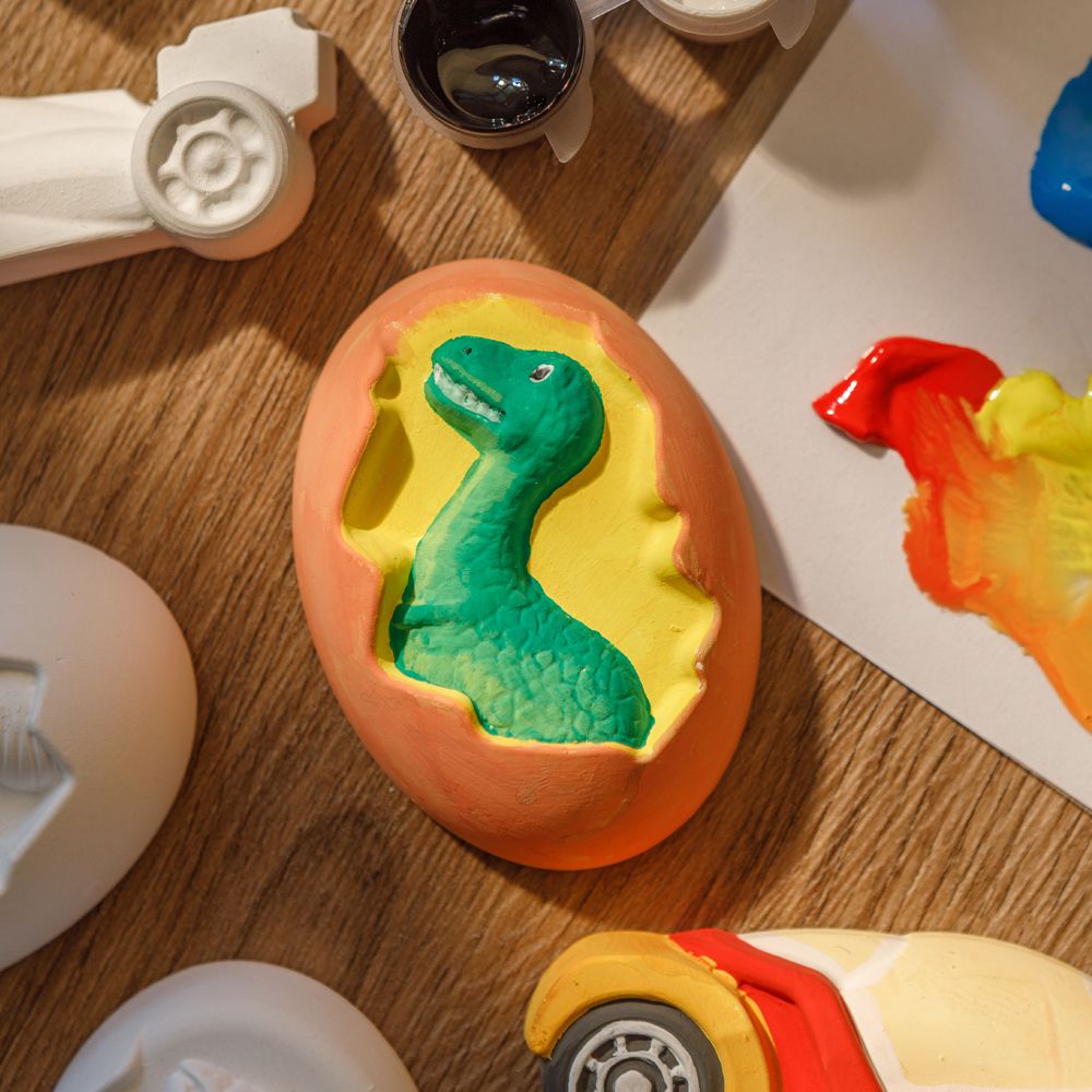 DIY - Tô tượng thạch cao Thiên Long Colokit