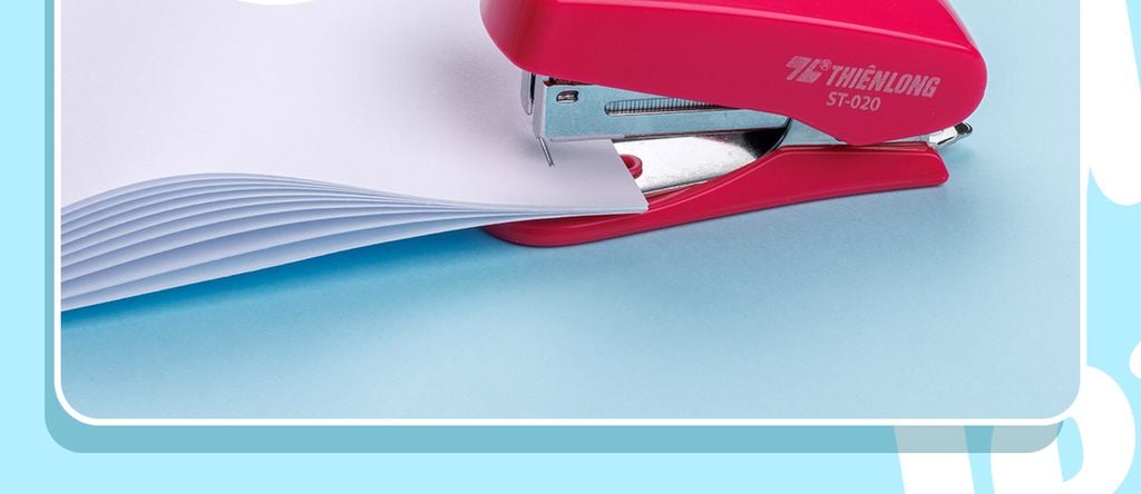 Bấm kim mini số 10 - Mini Stapler Thiên Long - Bấm nhẹ hơn - Màu ngẫu nhiên