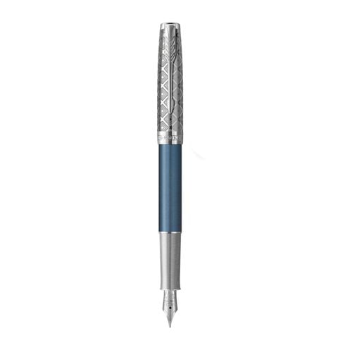 Bút máy cao cấp Parker SON Metal Blue CT 18k GB-2119743 - Mạ vàng 18K