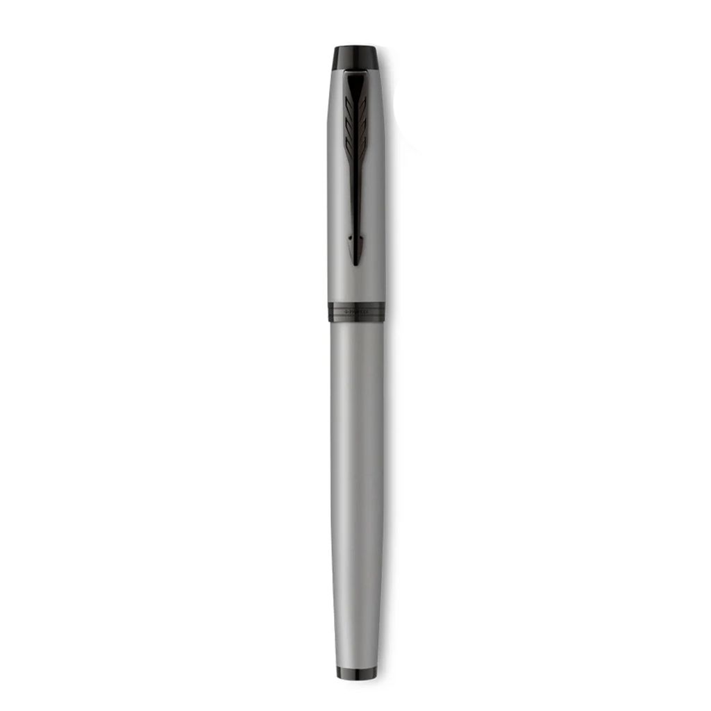 Bút lông bi cao cấp Parker IM Achromatic X-Matt Grey BT TB-2127925 - Thép không gỉ