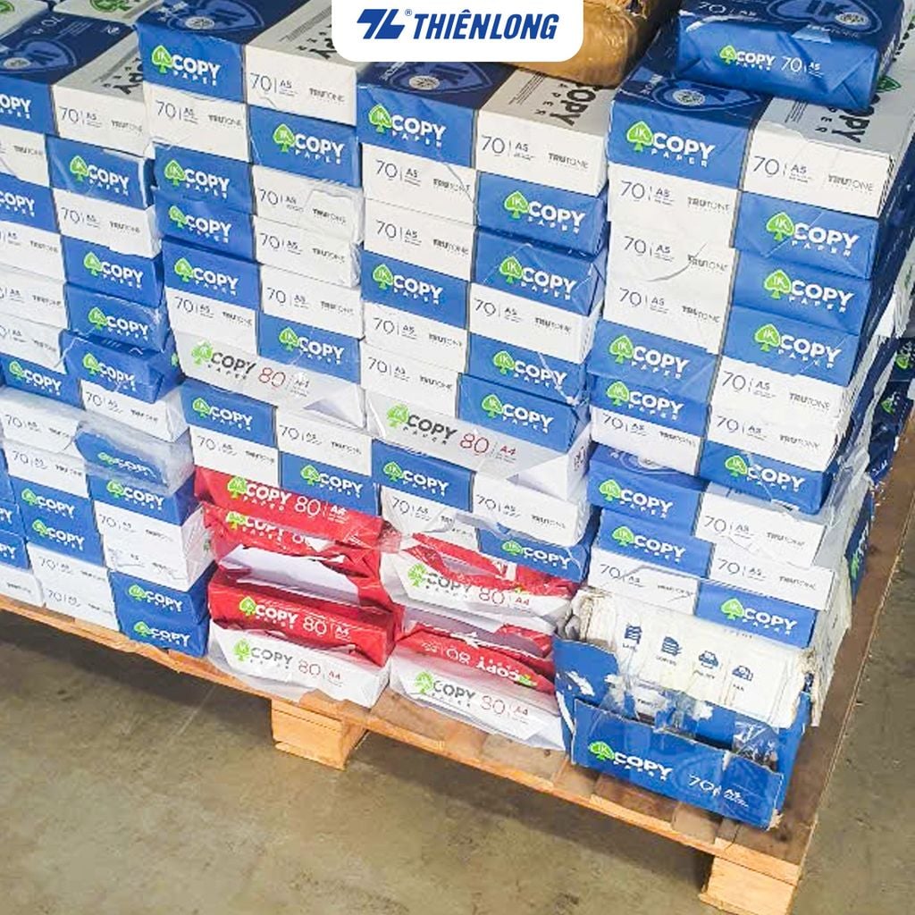 [HÀNG LỖI VẬN CHUYỂN] Ream giấy A3/A4/A5 70-80 gsm IK Copy (500 tờ) - Hàng nhập khẩu Indonesia