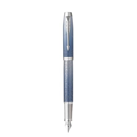 Bút máy Parker IM Special Edition Polar Grey - Thép không gỉ - Ngòi 0.7mm - 2153006Z
