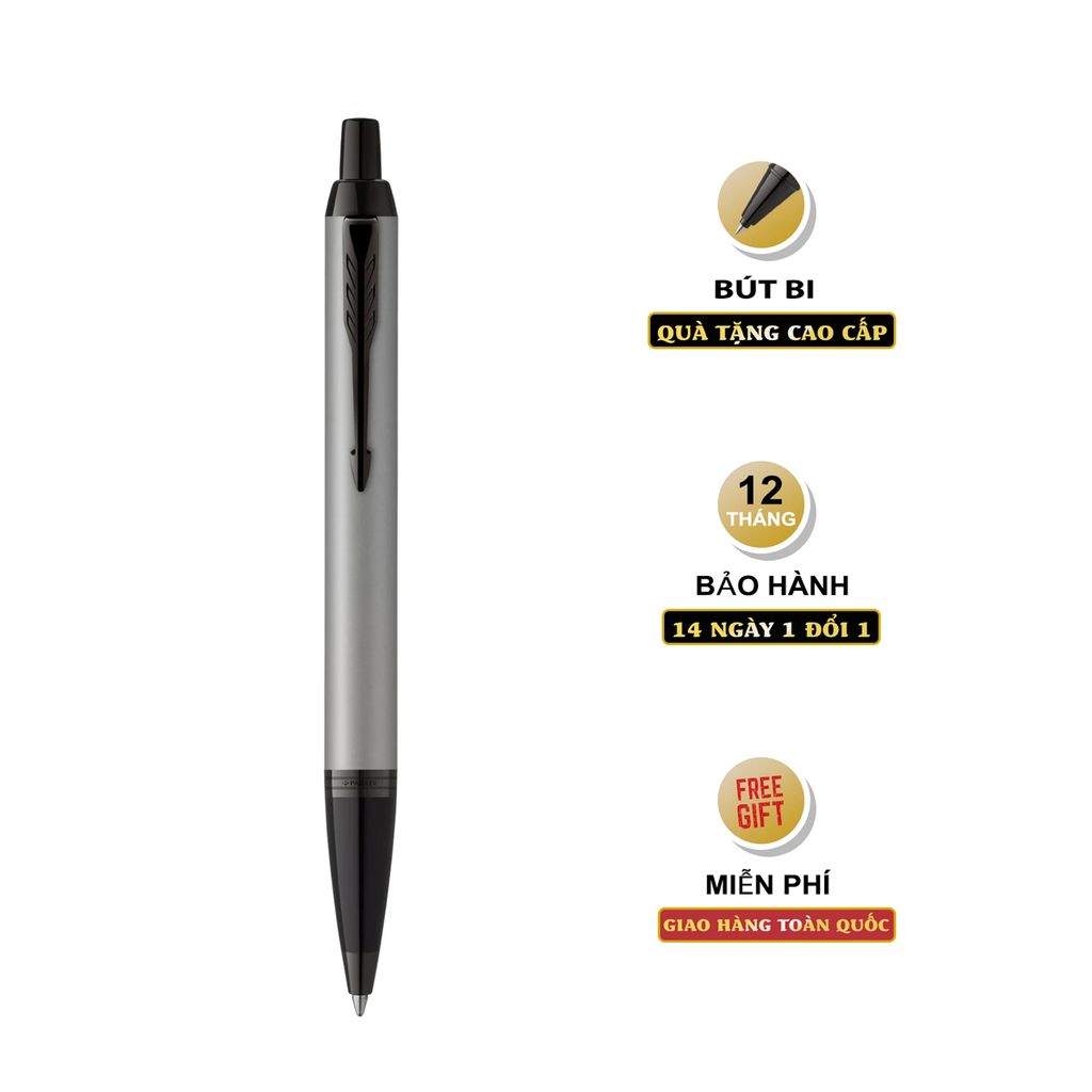 Bút bi Parker IM X-Matte Grey BT GB4-2127894