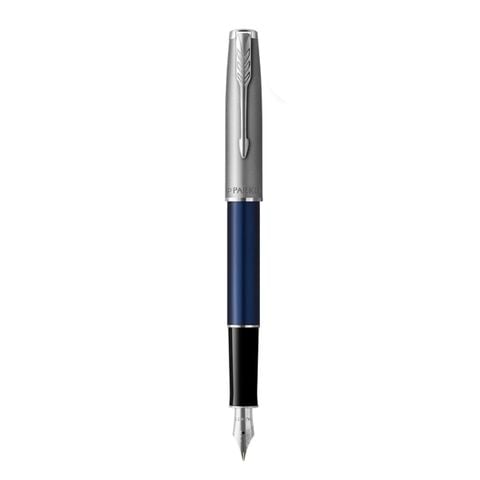 Bút máy cao cấp Parker SON SB Metal Blue CT TB-2146772 - Thép không gỉ