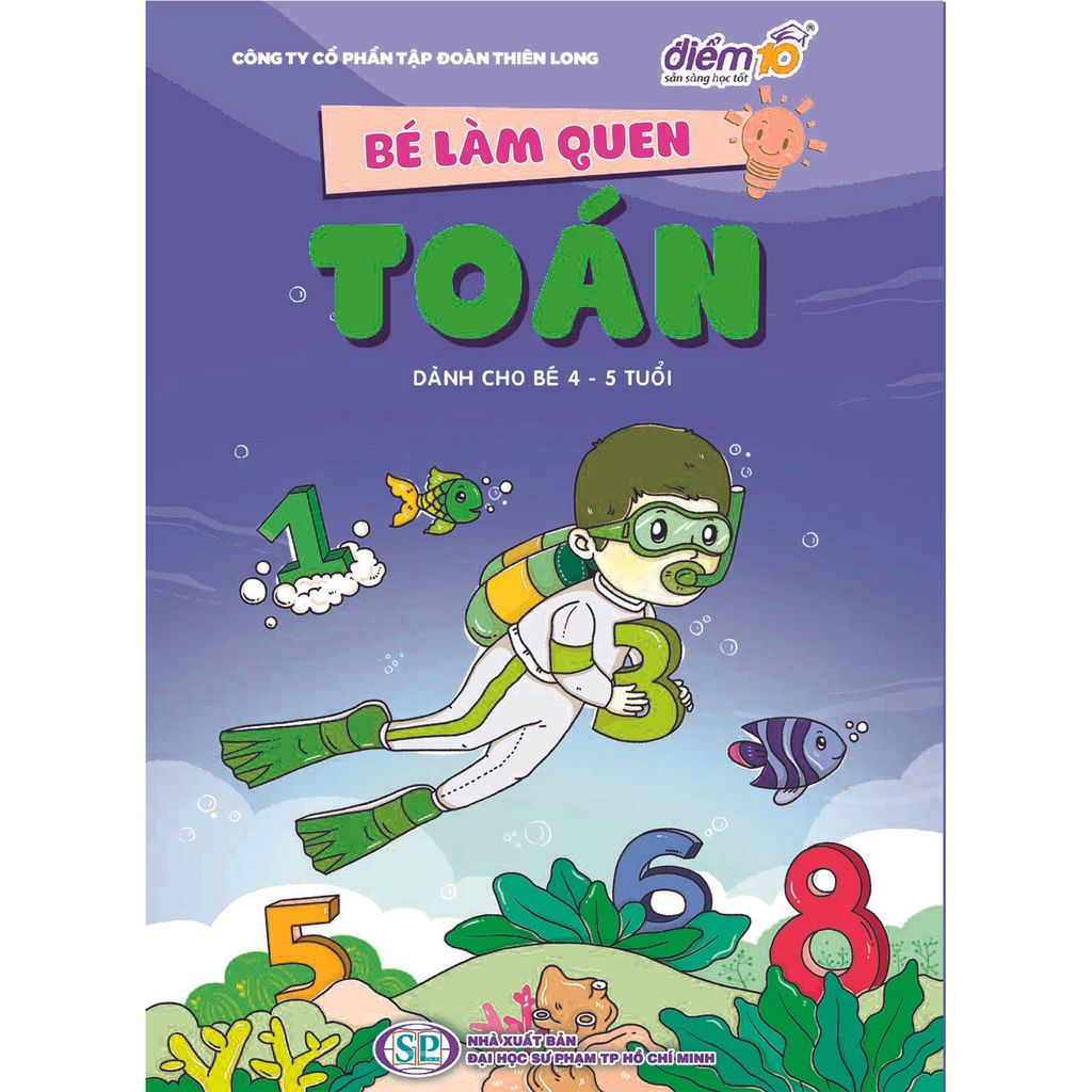 Bé làm quen Toán 4-5 tuổi Điểm 10 TP-LQT02