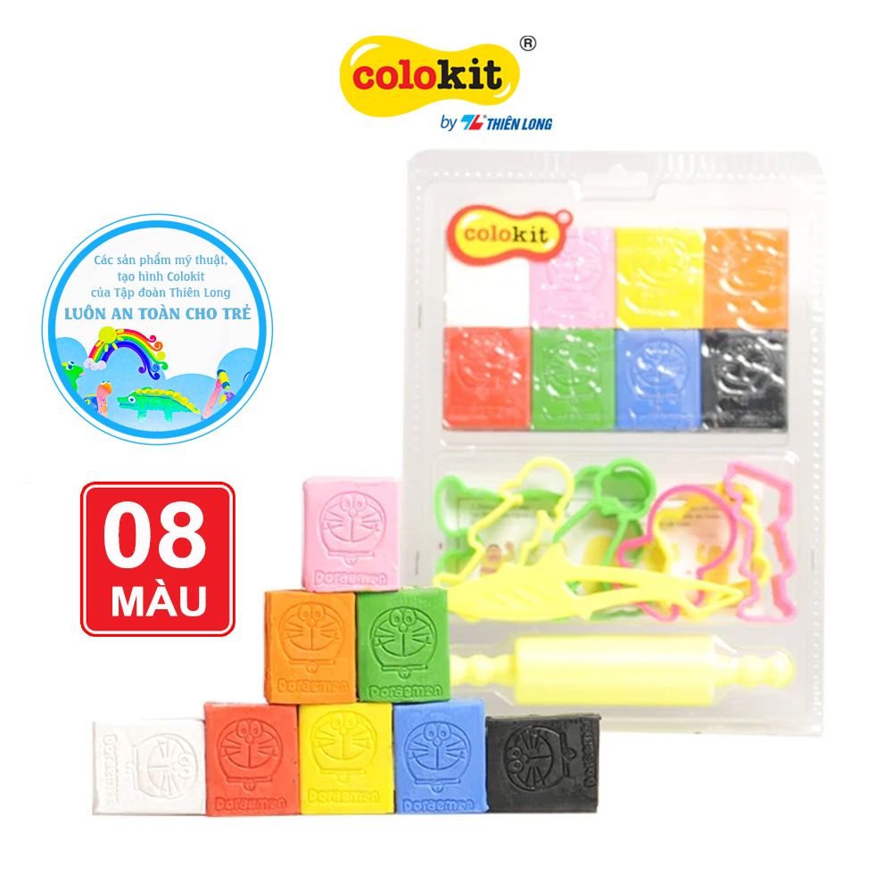 Bộ sáp nặn và khuôn Colokit Doraemon MCT-C01/DO