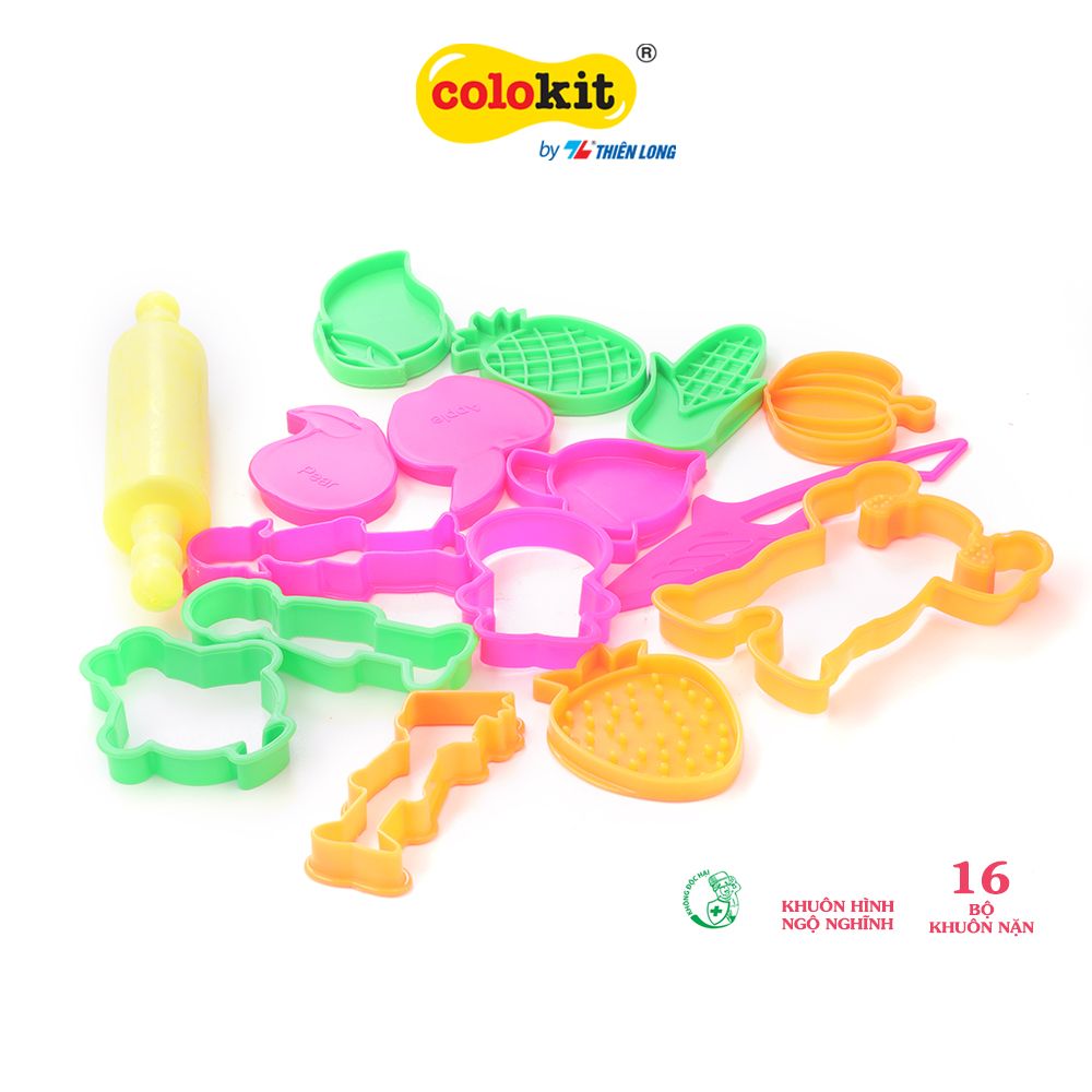 Bộ khuôn sáp nặn Colokit MCT-C03