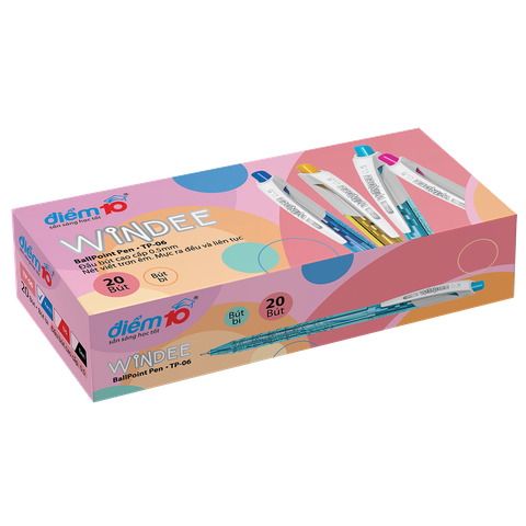 Combo 20 Bút bi Điểm 10 TP-06