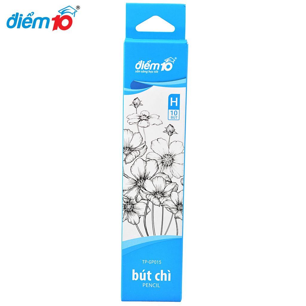 Combo 20 Bút chì gỗ Điểm 10 TP-GP015