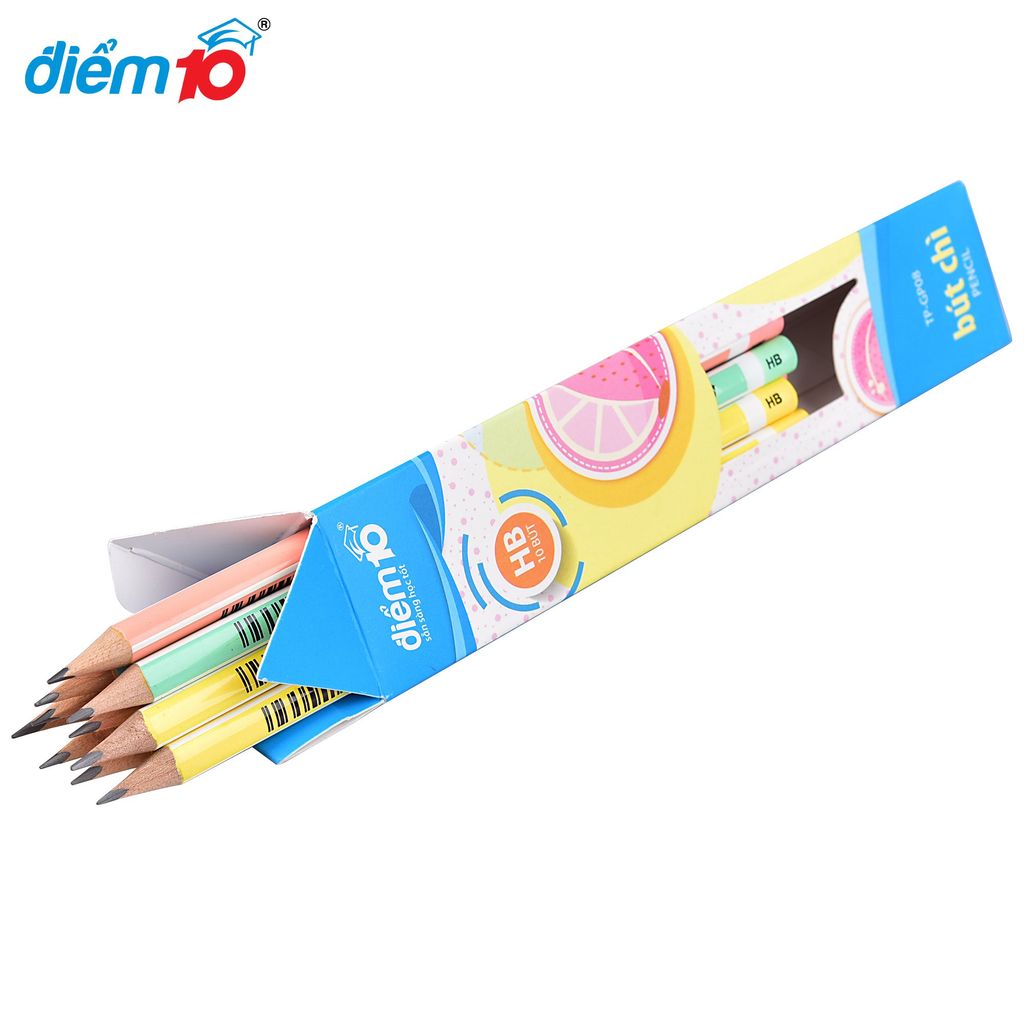 Combo 20 Bút chì gỗ Điểm 10 TP-GP08