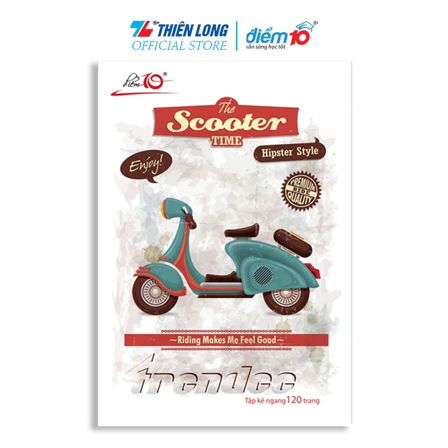 Tập học sinh 120 trang Điểm 10 NB-083 (hình ngẫu nhiên)