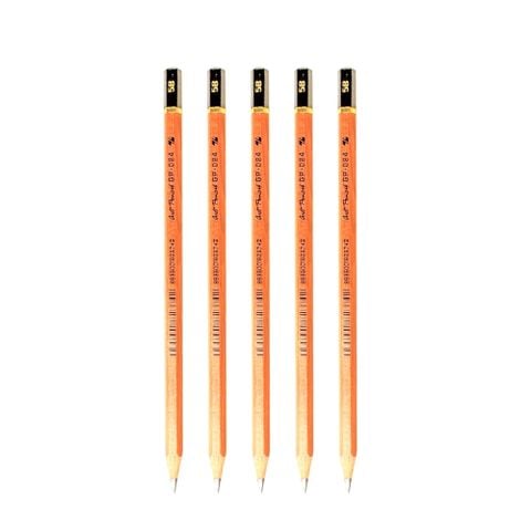 Combo 5 Bút chì mỹ thuật Thiên Long 5B GP-024