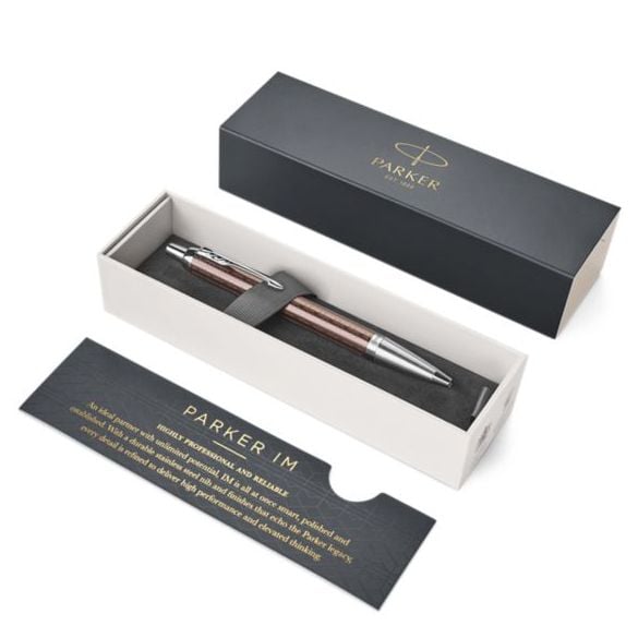 Bút bi cao cấp Parker IM PRM Đ-Brown CT TB4-1975656