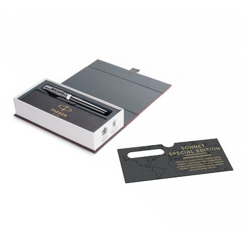 Bút lông bi cao cấp Parker Sonnet SE18 Đ-B CT F GB-2054824