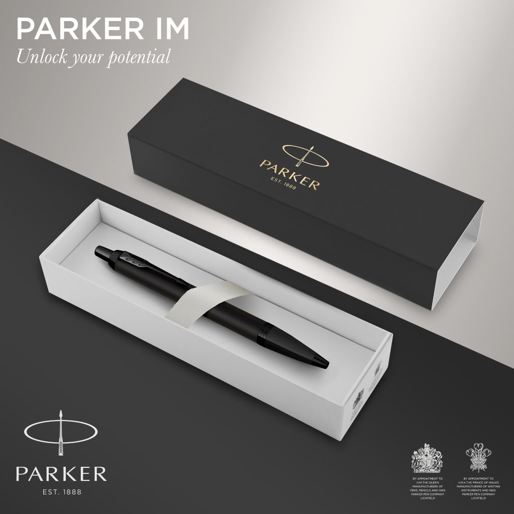 Bút bi cao cấp Parker IM Achromatic Black-2127618