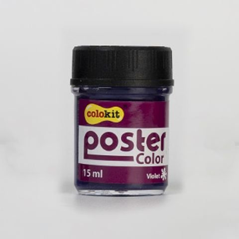 Hộp 6 lọ màu nước Poster Color Thiên Long Colokit POSCO-03 - Tiêu chuẩn châu Âu