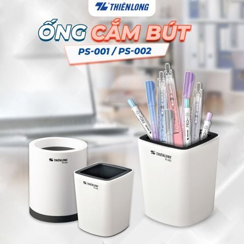 Ống cắm bút Thiên Long - Đa dụng tiện lợi Thiết kế trẻ trung