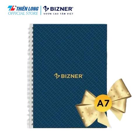 Quà tặng Sổ lò xo dọc A7/160T Bizner (Hàng tặng kèm không bán)
