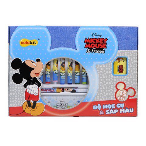 Bộ học cụ và sáp màu Colokit ART-C04/MI