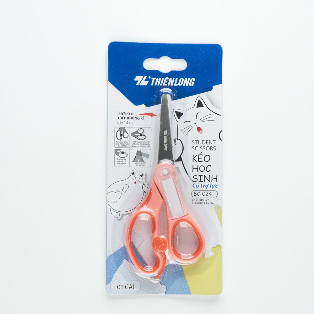 Kéo học sinh trợ lực Thiên Long SC-024