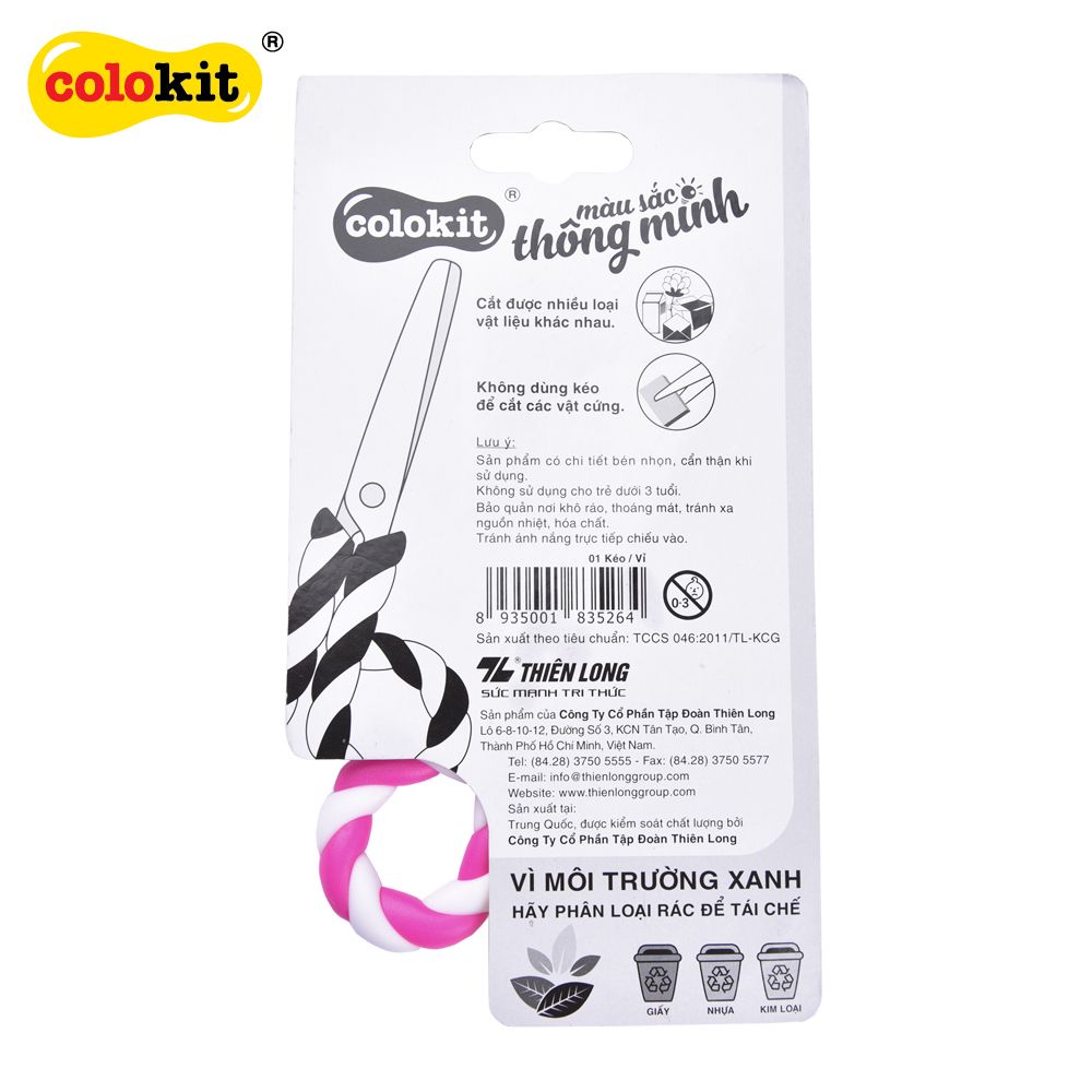 Kéo học sinh kẹo ngọt Colokit SC-C04