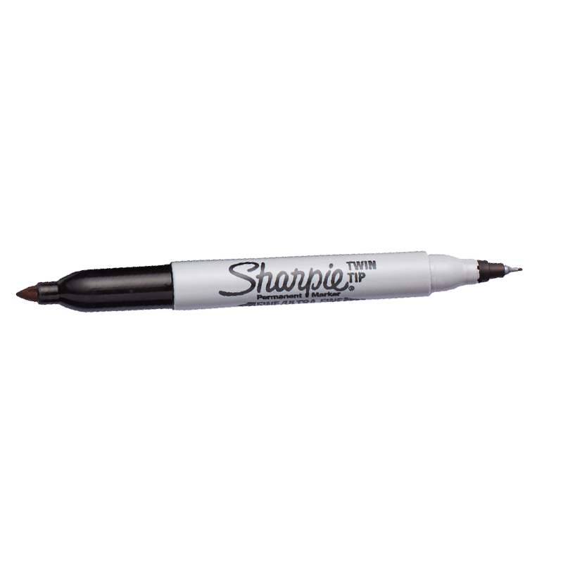 Bút Lông Dầu Sharpie Twin Tip Đen 32201