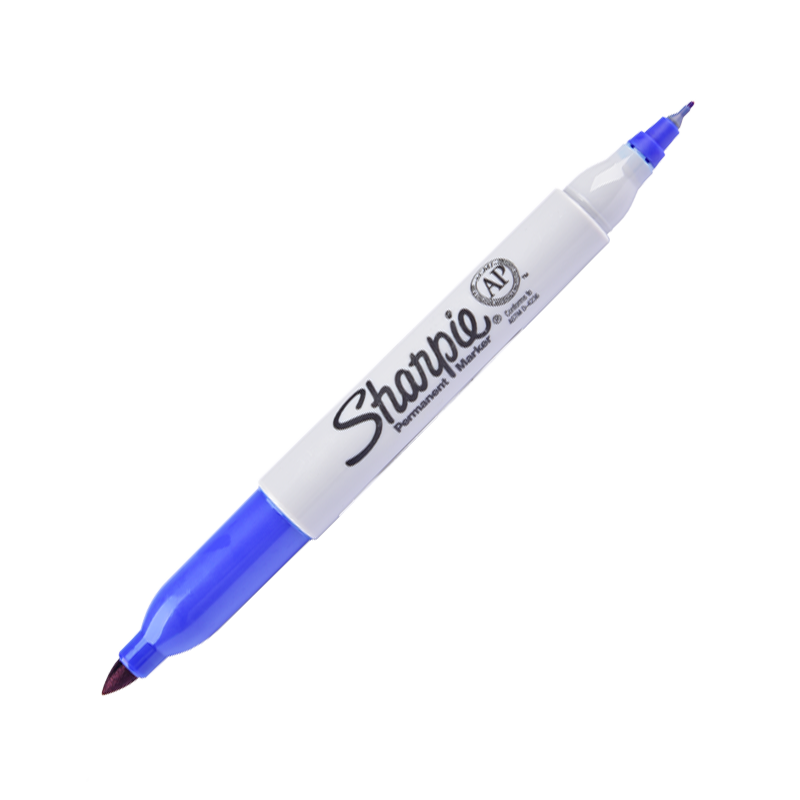 Bút Ld Sharpie Twin Tip Xanh Dương 32203