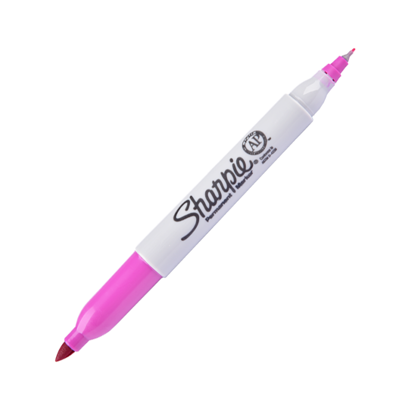 Bút lông dầu Sharpie Twin Tip Magenta 1783340