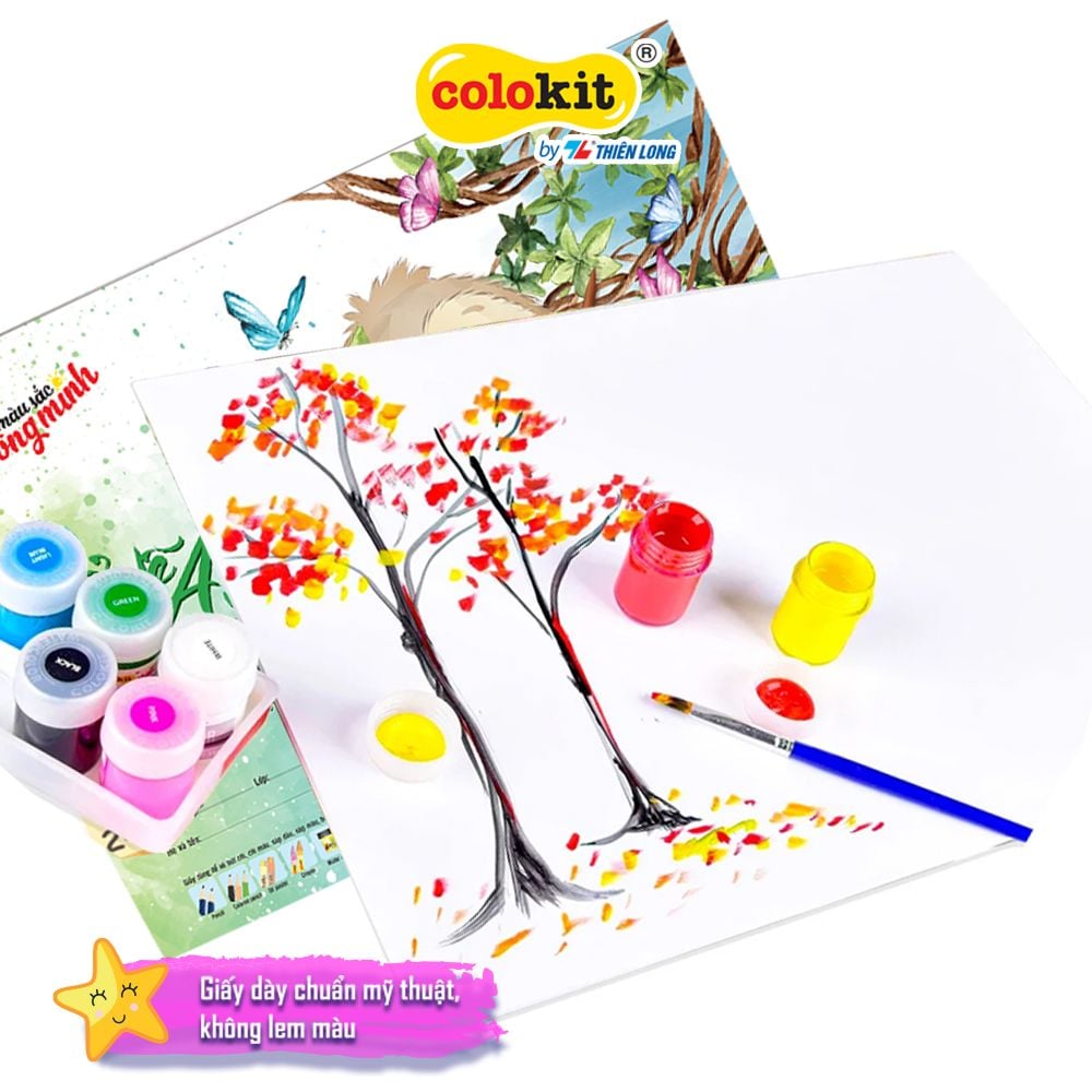 Vở vẽ Sketch Book for Art Thiên Long Colokit nhiều kích cỡ