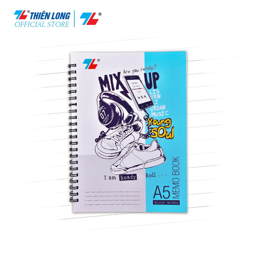 Sổ lò xo dọc A5 160T MB-004