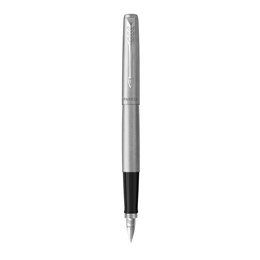 Bút máy cao cấp Parker Jotter Stainless Steel CT Fountain Pen M BLU GB 2030946