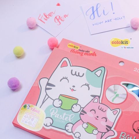 Bộ Fiber Pen Ghi Chú Sáng Tạo 1 (Option 3)