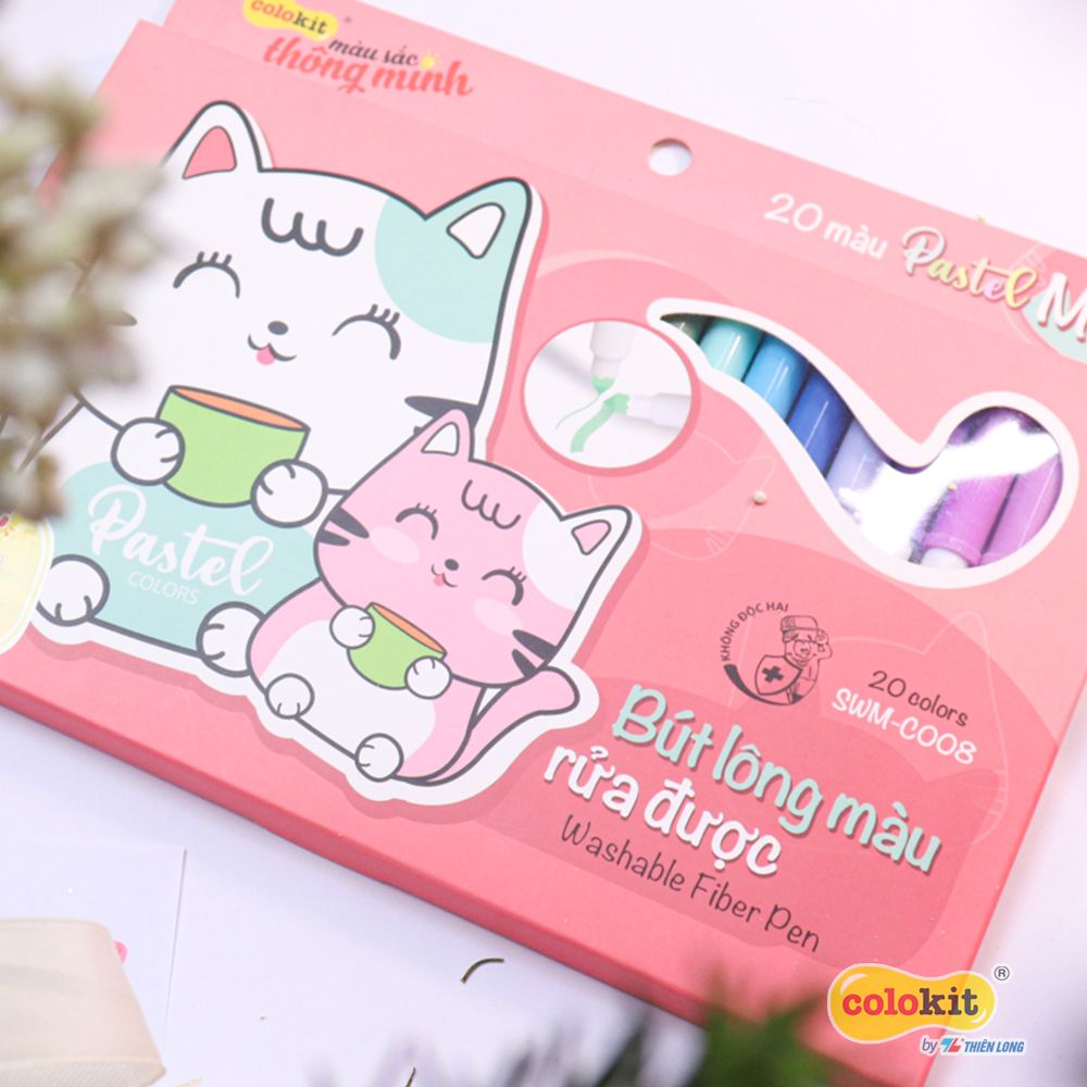 Bộ Fiber Pen Ghi Chú Sáng Tạo 2