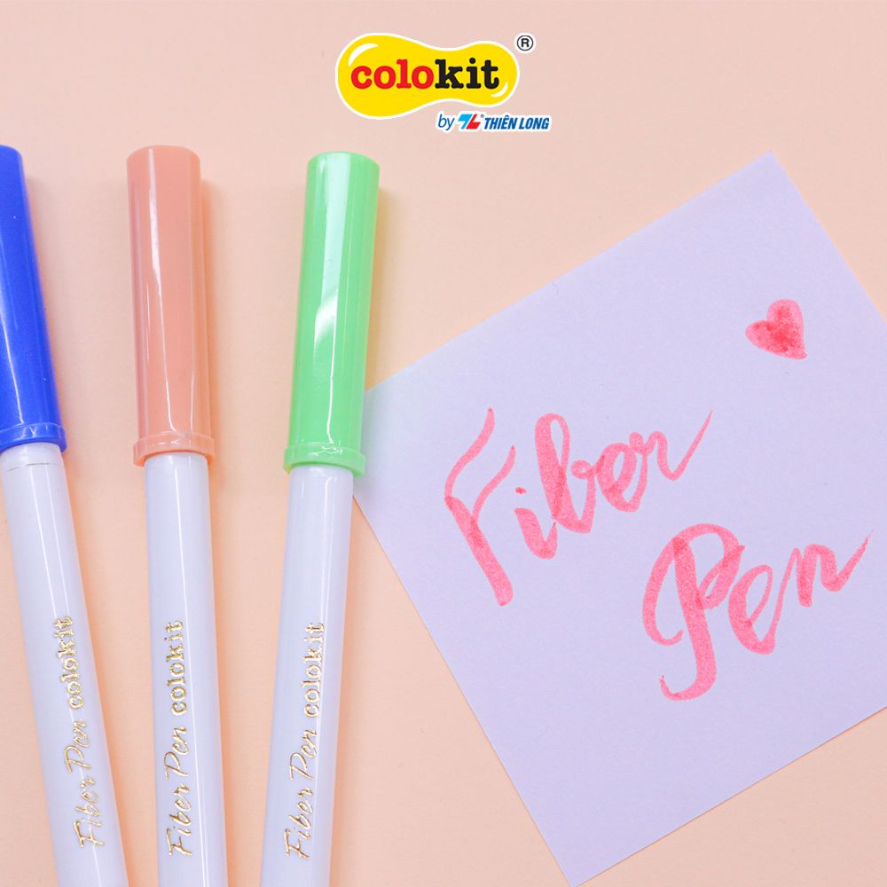 Bộ Fiber Pen Ghi Chú Sáng Tạo 1 (Option 3)