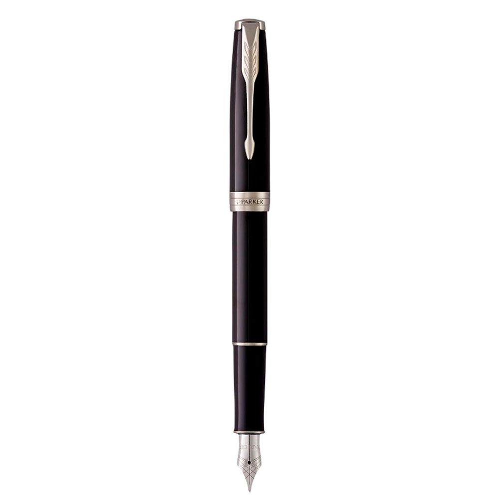 Bút máy cao cấp Parker Sonnet Black CT TB-1950789 - Mạ vàng 18k