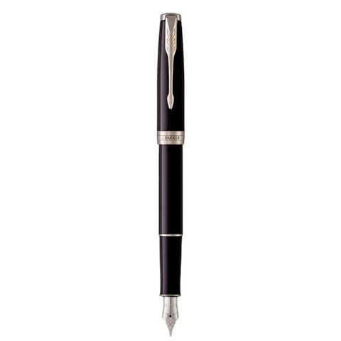 Bút máy cao cấp Parker Sonnet Black CT TB-1950789 - Mạ vàng 18k