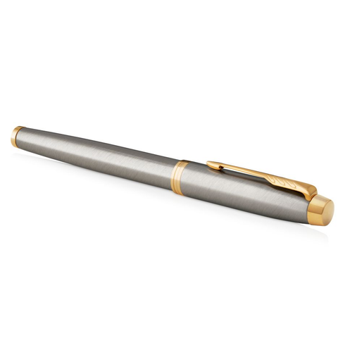 Bút máy cao cấp Parker IM Brushed Metal GT TB4-1975601 - Bộ quà tặng túi giấy