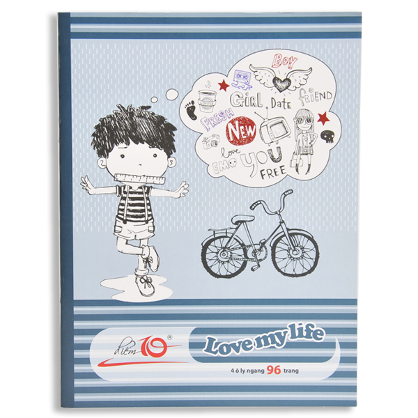 [Combo 5 cuốn] Tập học sinh 96 trang Điểm 10 TP-NB048  (hình ngẫu nhiên)