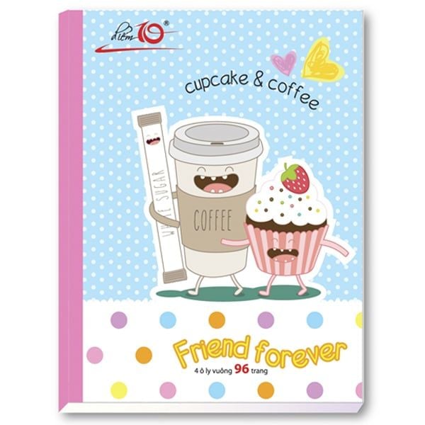 Combo 10 Tập học sinh 96 trang Điểm 10 TP-NB053 (hình ngẫu nhiên)