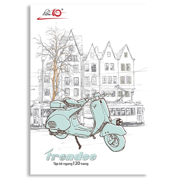 Tập học sinh 120 trang Điểm 10 NB-083 (hình ngẫu nhiên)