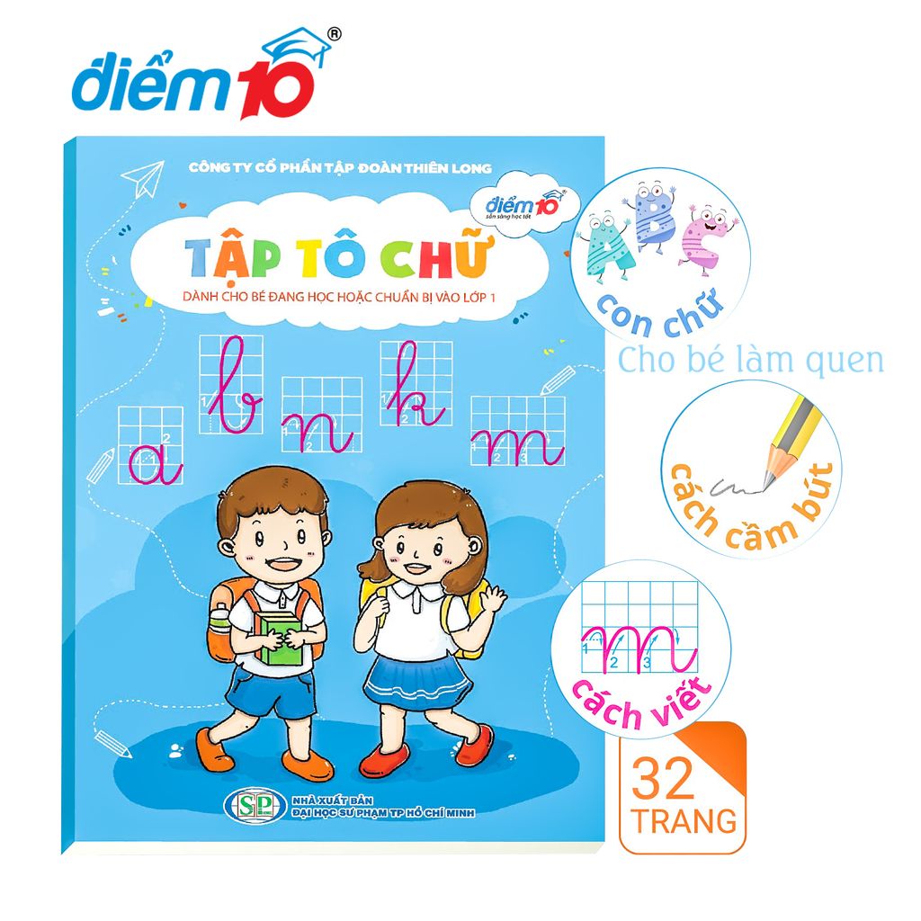 Tập tô chữ Điểm 10 TP-TTC05